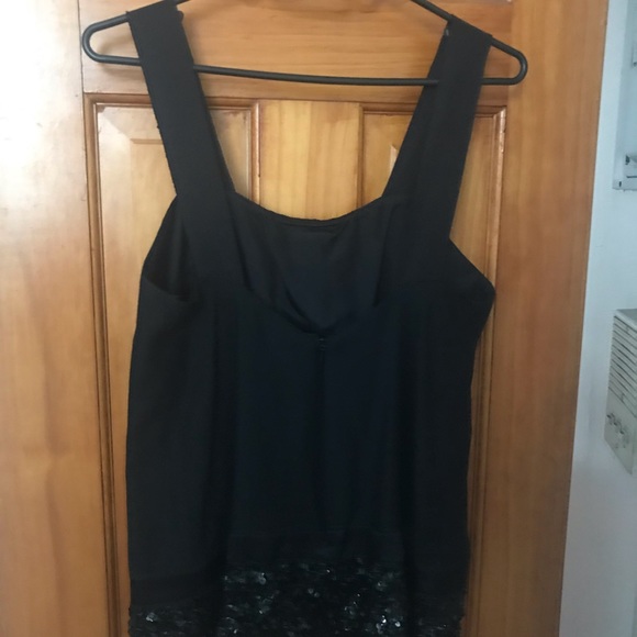 Black top with sequins - Picture 6 of 6